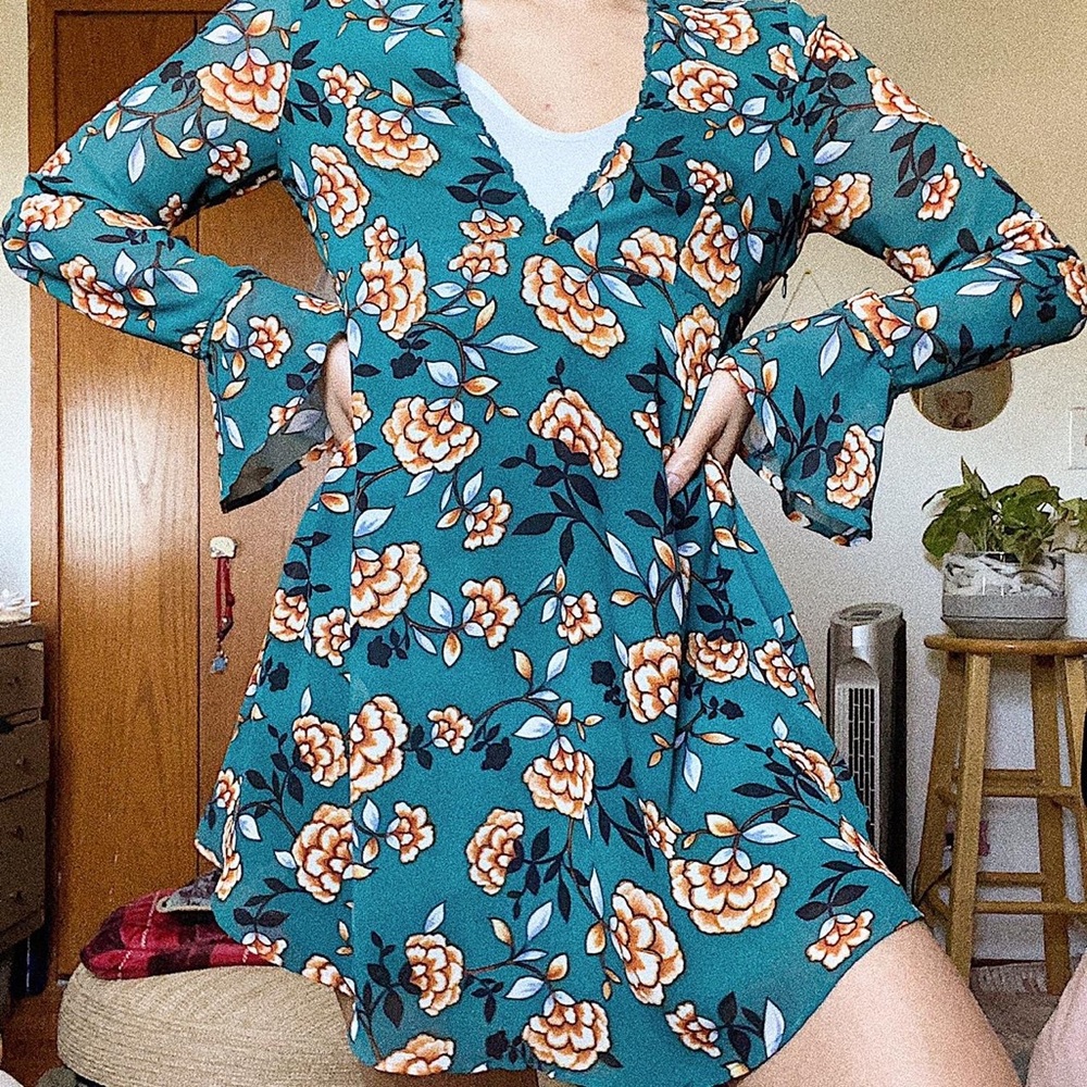 Vintage Summer Mini Dress